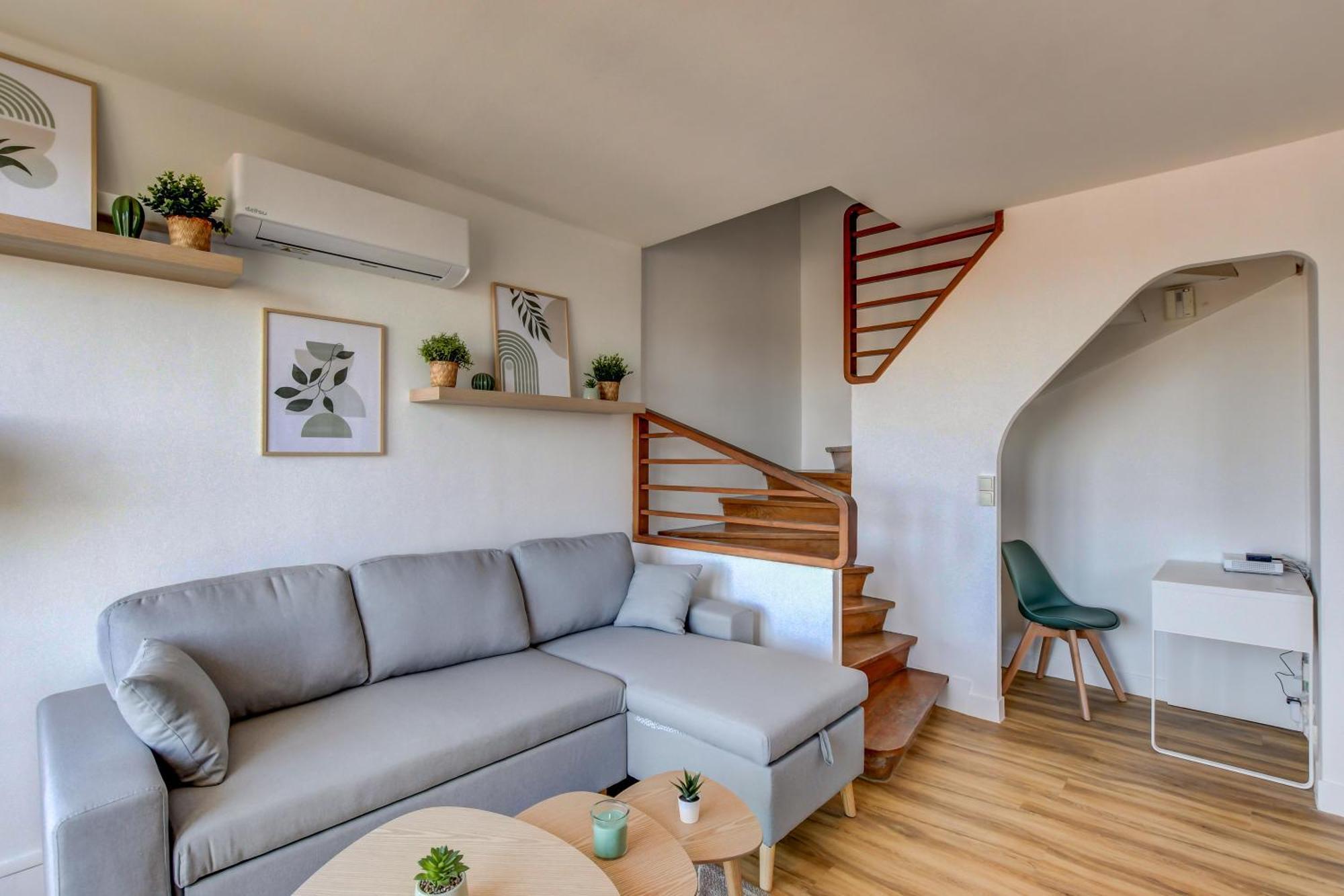 Sunset Duplex - Grand-Rond, Jardin Des Plantes, Centre-Ville, 2 Bdrs 60M2, Ac, Free Public Car Park 200M Away, Netflix - T3 60M2 Avec Clim, Parking Public Gratuit A 200M Тулуза Екстер'єр фото
