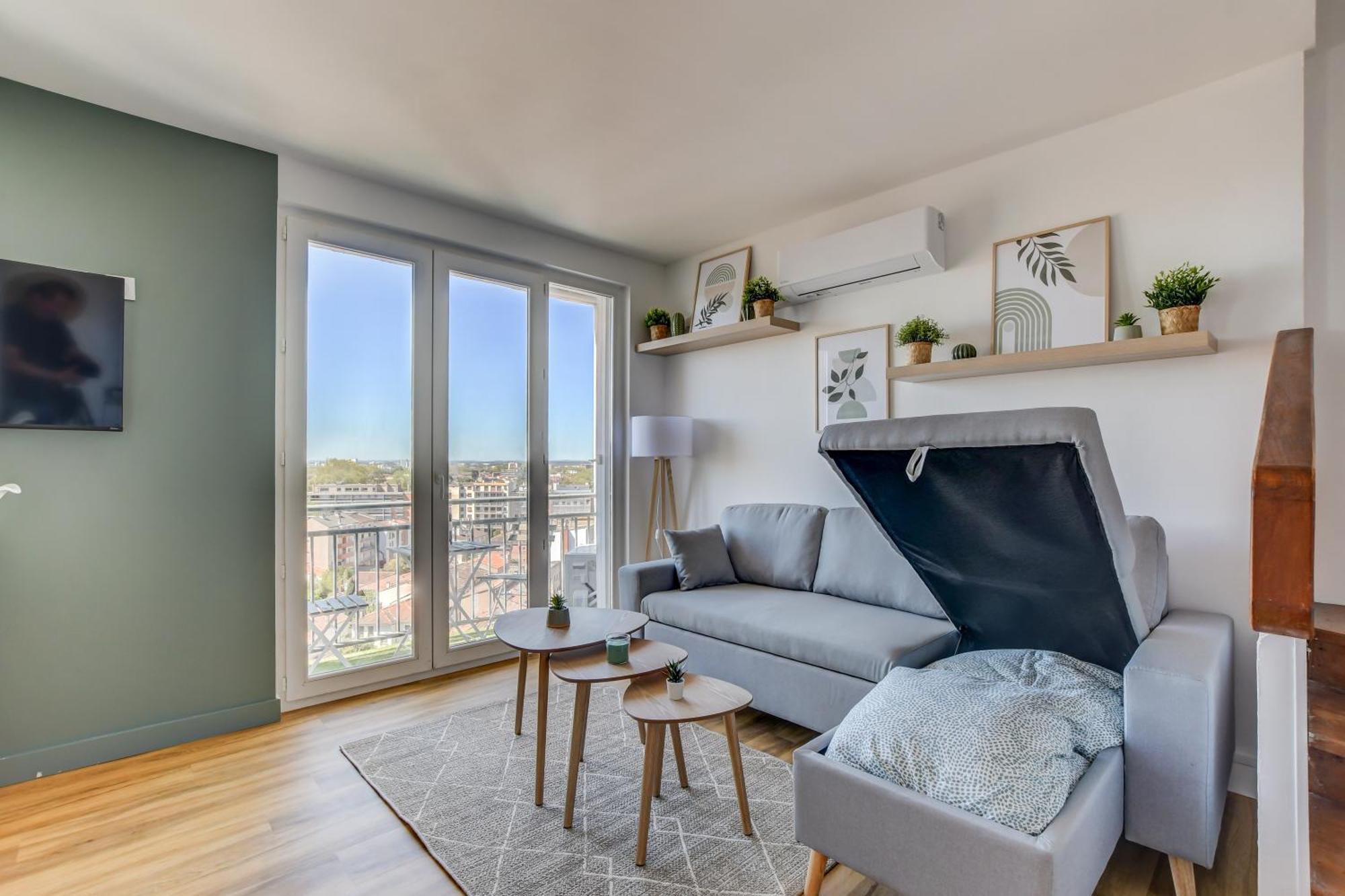Sunset Duplex - Grand-Rond, Jardin Des Plantes, Centre-Ville, 2 Bdrs 60M2, Ac, Free Public Car Park 200M Away, Netflix - T3 60M2 Avec Clim, Parking Public Gratuit A 200M Тулуза Екстер'єр фото